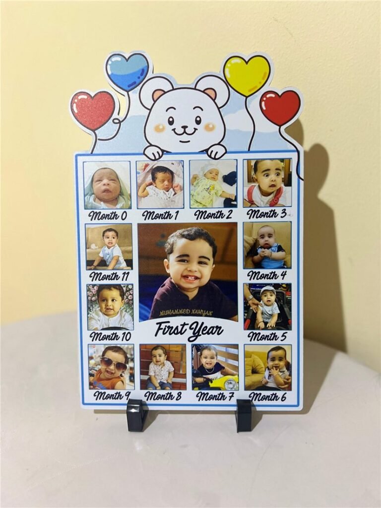 Acrylic Dyecut Photo Frame