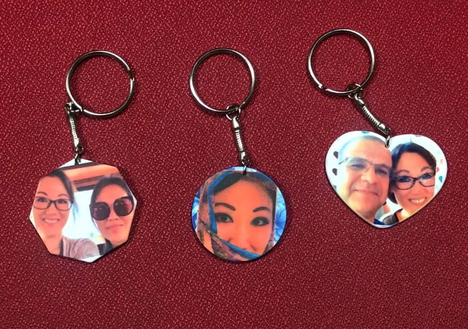 Acrylic Keychain with Both sides Image Printing
