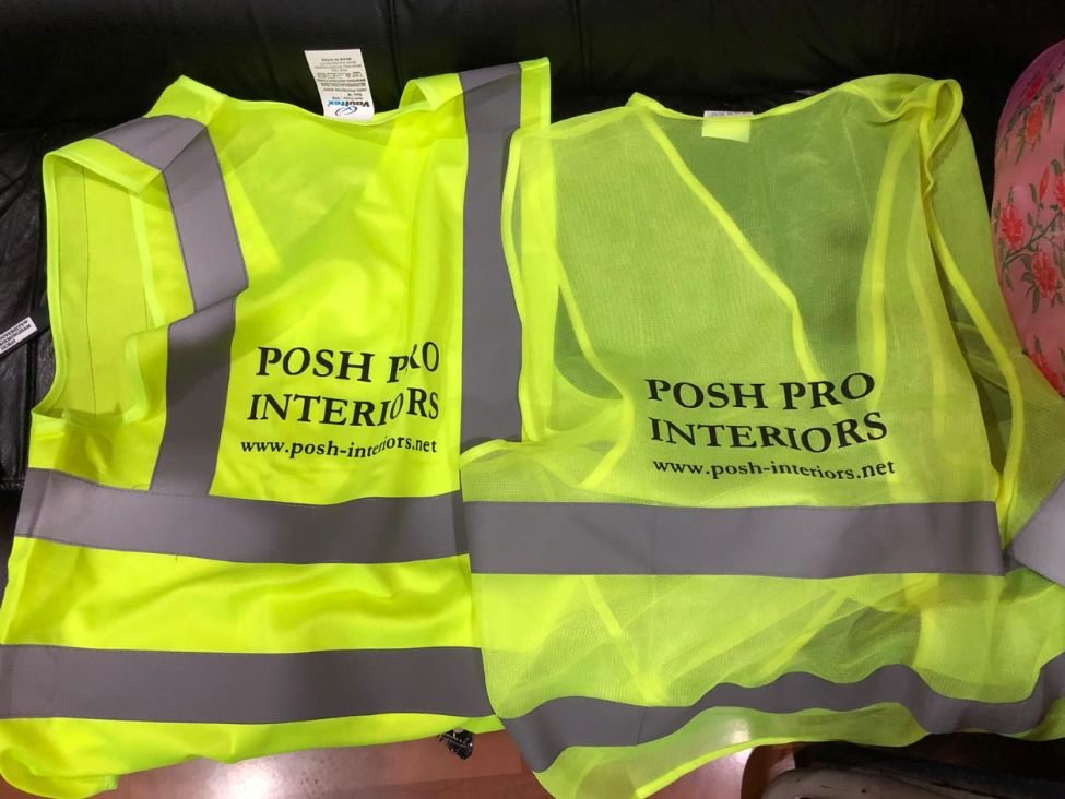 Safety Jacket with Printing