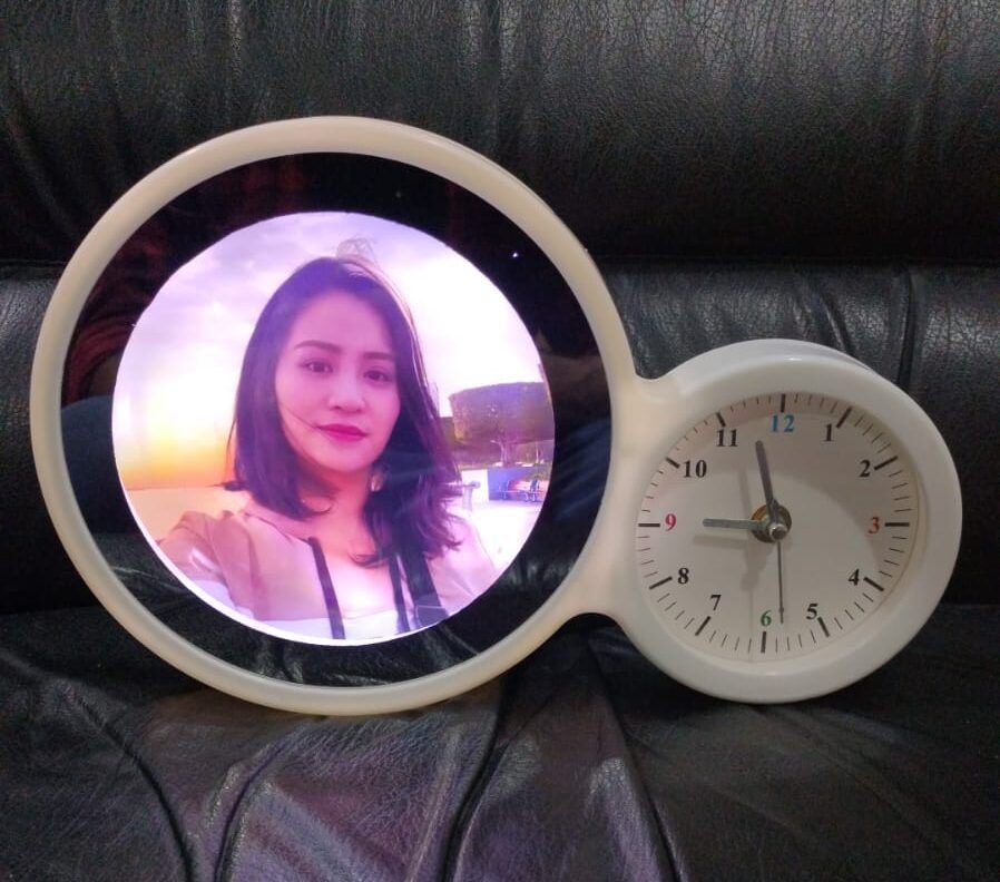 Magic Mirror with Clock