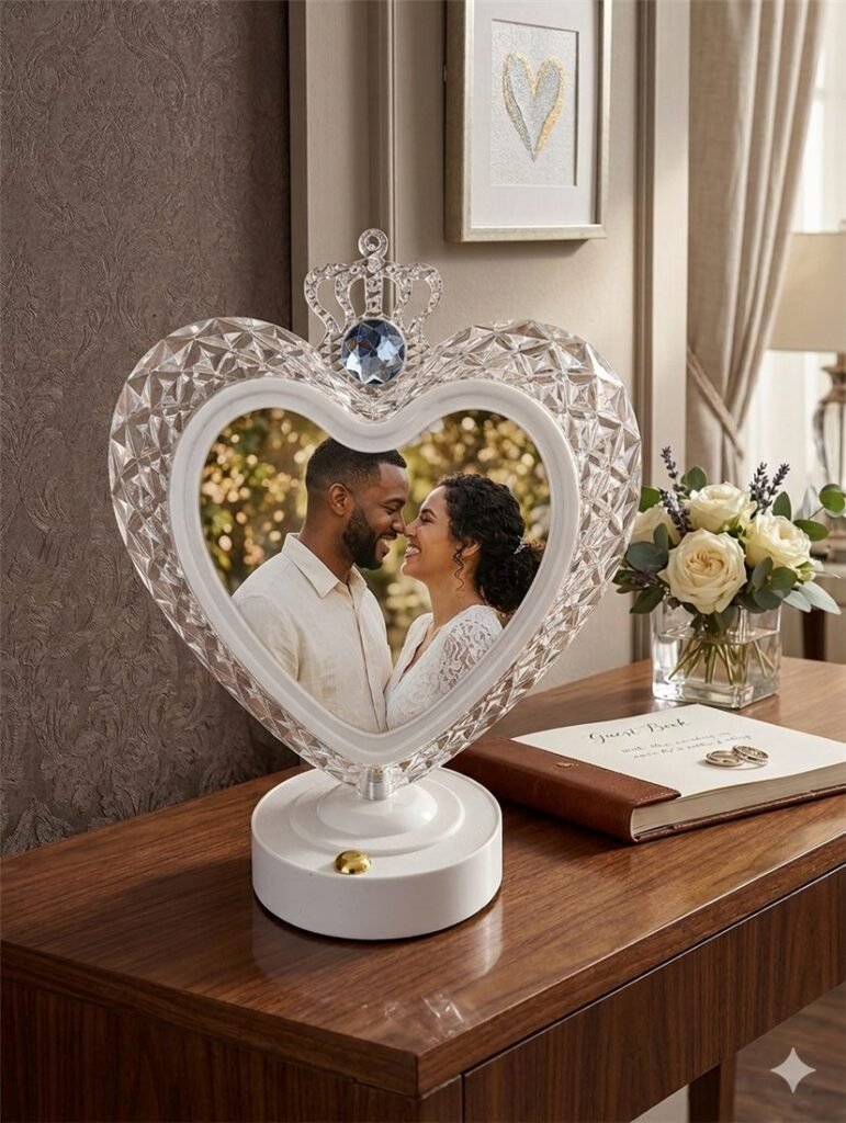 LED Photo Frame Heart Shape